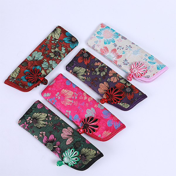 Chinese Style Glasses Bag
